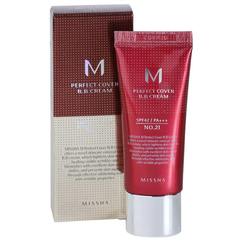 MISSHA ББ-крем № 21 Perfect Cover BB Cream SPF42 PA+++