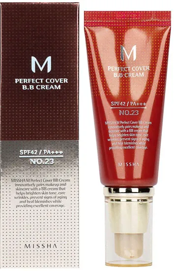 BB     Missha Perfect Cover BB Cream SPF42/PA+++-0