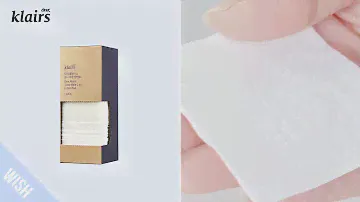 How to Use 2 Types of Cotton Pads (Dry Skin) | Toner Mate 2 in 1 Cotton Pad