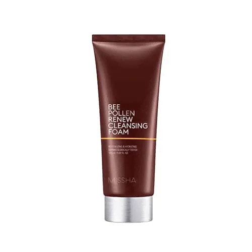 Восстанавливающая пенка для умывания Missha Bee Pollen Renew Cleansing Foam