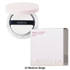 Тональный кушон с полуматовым финишем - Missha Magic Cushion Cover Lasting - #23