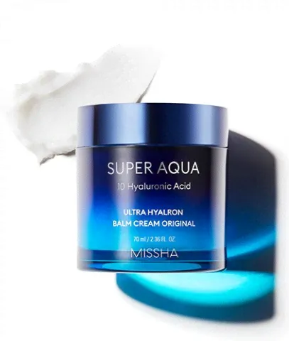 Увлажняющий крем-бальзам с гиалуроном MISSHA Super Aqua Ultra Hyalron Balm Cream Original