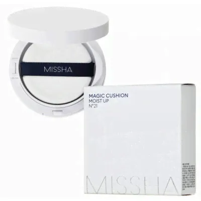 Missha Magic Cushion Moist Up - Увлажняющий тональный кушон-0