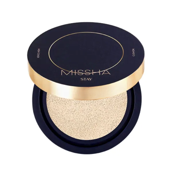 [MISSHA] Тональный кушон для лица с подсвечивающим эффектом STAY_CUSHION_HIGH_COVER_NO21.VANI 15гр-0