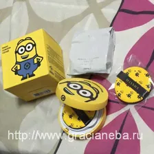 Missha MINIONS. Тональный крем Кушон. MAGIC CUSHION MOISTURE SPECIAL SET SPF50+/PA+++