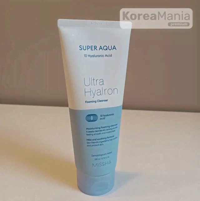 Пенка для умывания missha Ultra Hyalon 200мл