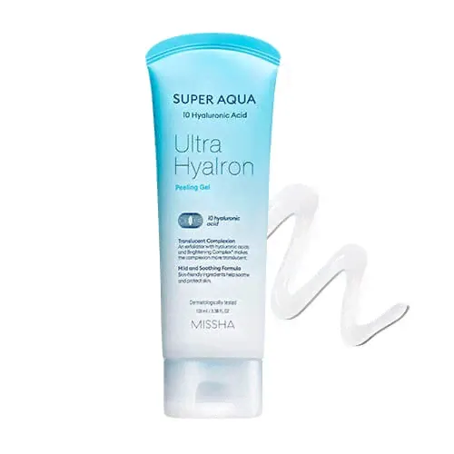 Missha Super Aqua Peeling Gel пилинг-скатка с гиалуроновой кислотой-0